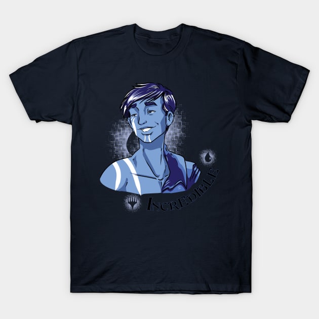 Jace, Incredible Blue Mage for Colors T-Shirt by EverTomorrow